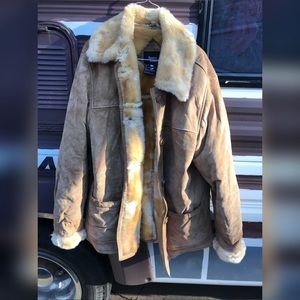 Vintage Dennis Basso leather jacket